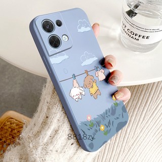 ốp lưng oppo reno 8 reno 8 pro Ốp Điện Thoại tpu silicone Mềm Chống Rơi Vỡ In Hình Dễ Thương Kèm Dây Đeo Cho oppo reno 8 reno 8 pro