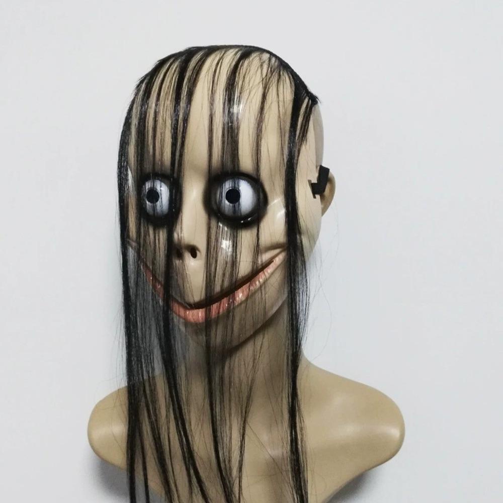 CATMALLER88 MO MO, Mắt To Ma Ngộ nghĩnh, Trang Phục Dự Tiệc Đạo Cụ Tóc Dài Halloween Nữ Ma Halloween Cosplay