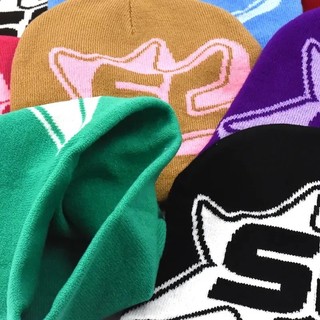 Mũ beanie Dệt Kim Co Giãn Mềm Mại Thoải Mái Thời Trang Thu Đông Phong Cách hip hop Cho Nam Và Nữ y2k