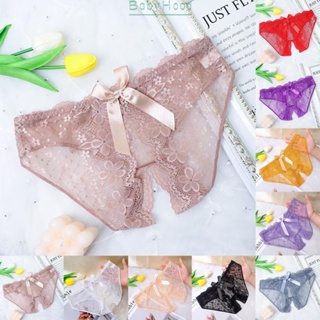 Sexy Women Panties Breathable Casual Comfortable See-Through  Underwear-Briefs