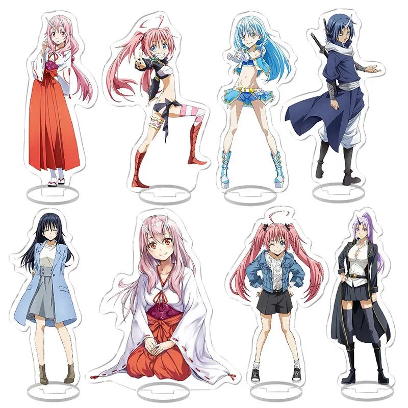 Mô hình Standee Về chuyện tôi chuyển sinh thành Slime Rimuru Diablo ...