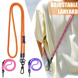 Dây Đeo Cổ Dày Dặn / Kẹp Điện Thoại / Dây Đeo Cổ Chống Thất Lạc Dài 120cm Thông Dụng