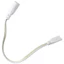 JUIC 2 Dây Kết Nối Đèn LED, Ống Nhựa PVC Trắng T5 Nam Nữ Dây Kết Nối Dây Nối Dài, 3Pin Đồng 3Pin Cáp Ống Tích Hợp Dây Liên Kết Điện