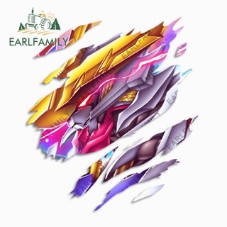 EARLFAMILY 30cm Gundam Xé Xe Miếng Dán Cho Thân Xe Windows Xe Máy Laptop Cốp Đề Can Vinyl Chống Thấm Nước Anime JDM Kiểu Dáng Xe