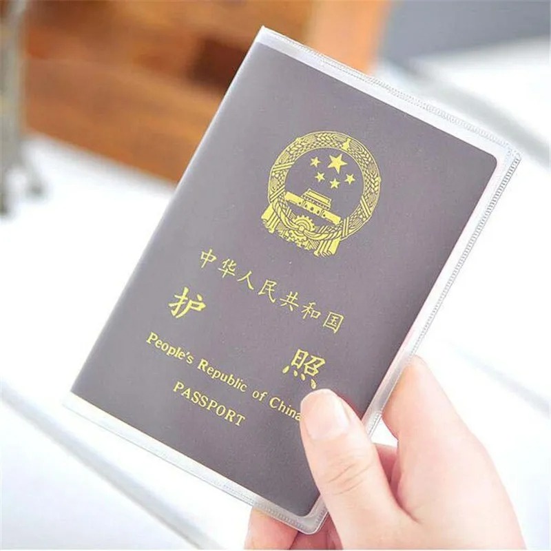 Túi Đựng Thẻ Tín Dụng / Hộ Chiếu Du Lịch / Thẻ id Bằng pvc Trong Suốt Chống Thấm Nước / Thẻ id
