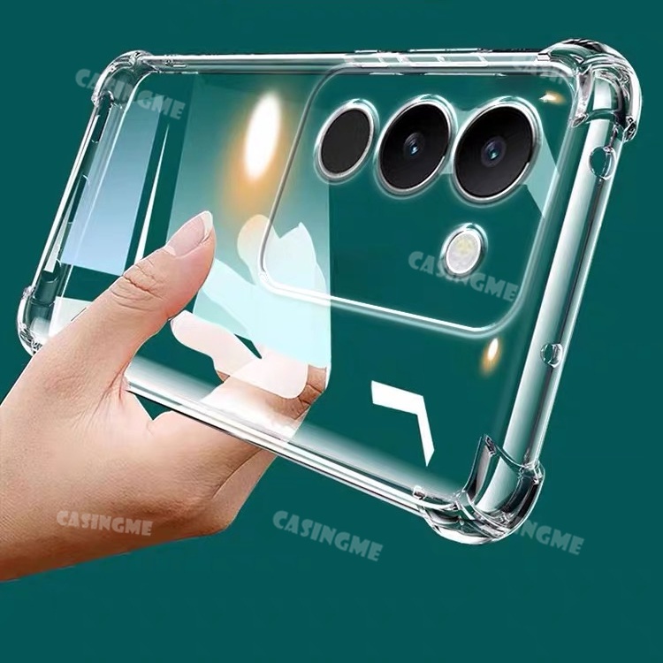 Ôp Điện Thoại Silicon Trong Suốt Có Túi Khí Chống Sốc Cho vivo v29e 2023 vivo v29e v 29 29v v29e vivov29e v 29e v29 e 5g 2023 Ốp