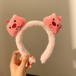 Dễ Thương Băng Đô Rửa Mặt Trang Điểm Bằng Vải Bông Nhỏ Nhắn Đáng Yêu Dành Cho Bạn Nữ