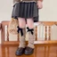 XGB Trẻ Em Chân Ấm Cho Mùa Xuân Mùa Đông Lolitas Phong Cách Bé Gái Nơ Slouchy Legging