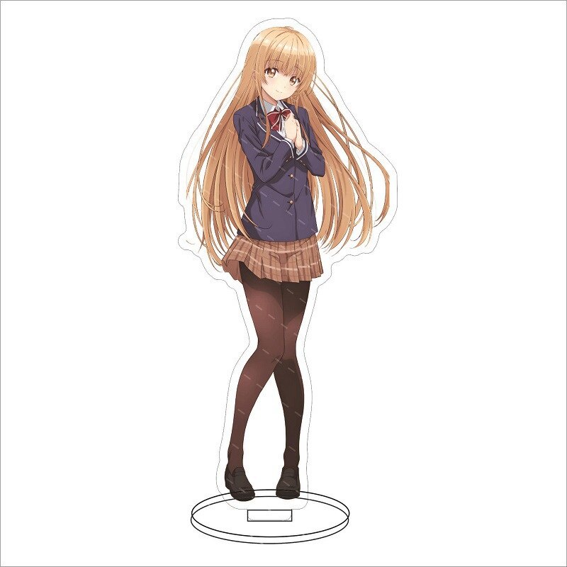 Mô hình Standee Fashion Shiina Mahiru Anime Figure Acrylic The Angel Next Door Spoils Me Rotten mica chibi trưng bày