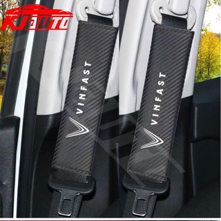 Set 1 / 2 Đệm Da Bọc Dây Đai An Toàn Xe Hơi vinfast lux a fadil president sa vf e34