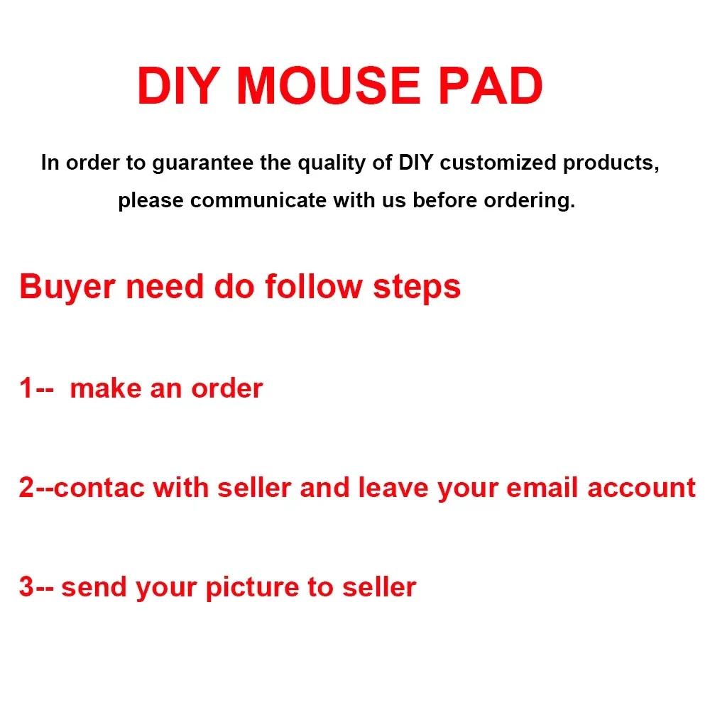 DIY Anime Mouse Pad Big XL XXL Girl Gamer Chơi Game Playmat Lớn Tùy Chỉnh Bàn Phím Mousepad Văn Phòng Thảm Pc Phụ Kiện