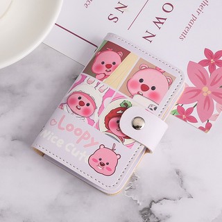 Ví Đựng Thẻ YG Loppy Hoạt Hình Dễ Thương Khử Từ Đa Năng Nhỏ Gọn Cho Nữ