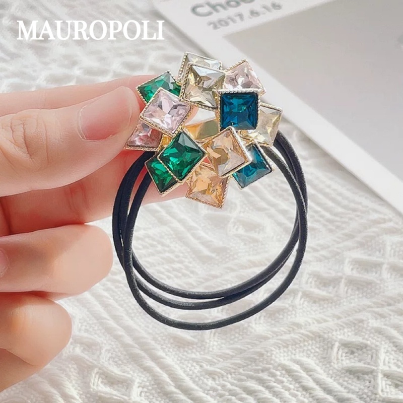 Mauropoli [Sẵn Sàng] Dây Tóc Nữ Đầu Dây Nữ Nhật Bản Hàn Quốc Phụ Kiện Tóc Phổ Biến Đầu Bóng Đuôi Ngựa Kim Loại Kim Loại