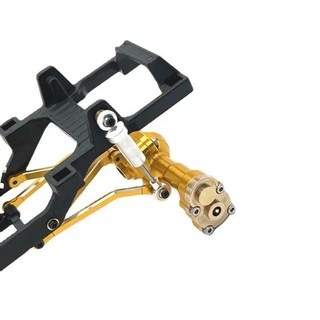 Đồng Thau Bên Ngoài Cổng Thông Tin Nhà Ở Vỏ Bánh Răng Cho FMS FCX24 1 / 24 OP Phụ Kiện Kim Loại Nâng Cấp Phần Bộ Rc Mô Hình Xe Bánh Xích Xe Tải Buggy
