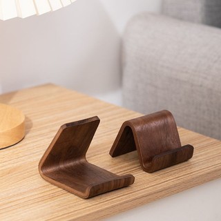 Mandyhome Quả óc chó Giá đỡ điện thoại Máy tính để bàn Quà tặng Gỗ lười Đa năng Di động Độc đáo Hai trong Một Tối giản