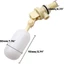 Bóng nổi SUNKISSD, bình đựng nước tự động màu trắng 20mm, máng nước nhựa van phao nước chó