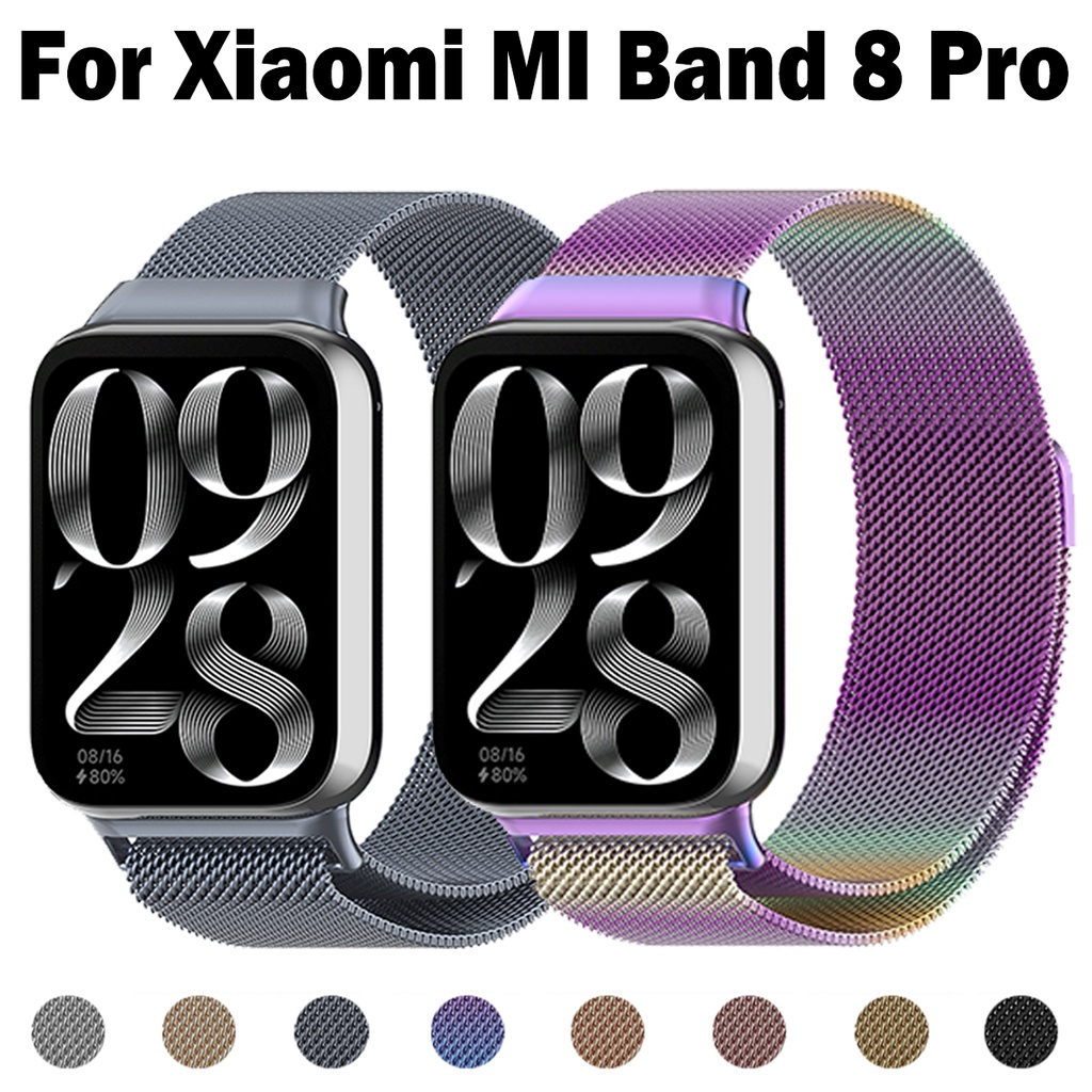 Dây Đeo Inox Milanese Cho Đồng Hồ Thông Minh Xiaomi Mi Band 8 Pro Shopee Việt Nam 3589