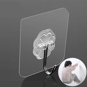 Miếng dán dính tường có móc treo đồ siêu dính siêu bền siêu rẻ kích thước 6x6cm đa năng, tiện dụng