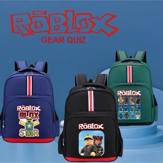 ROBLOX [spot Goods] Ba Lô Đeo Vai Du Lịch / Đựng Máy Tính Cỡ Lớn Chống Thấm Nước Cho Học Sinh Tiểu Học / Tiểu Học