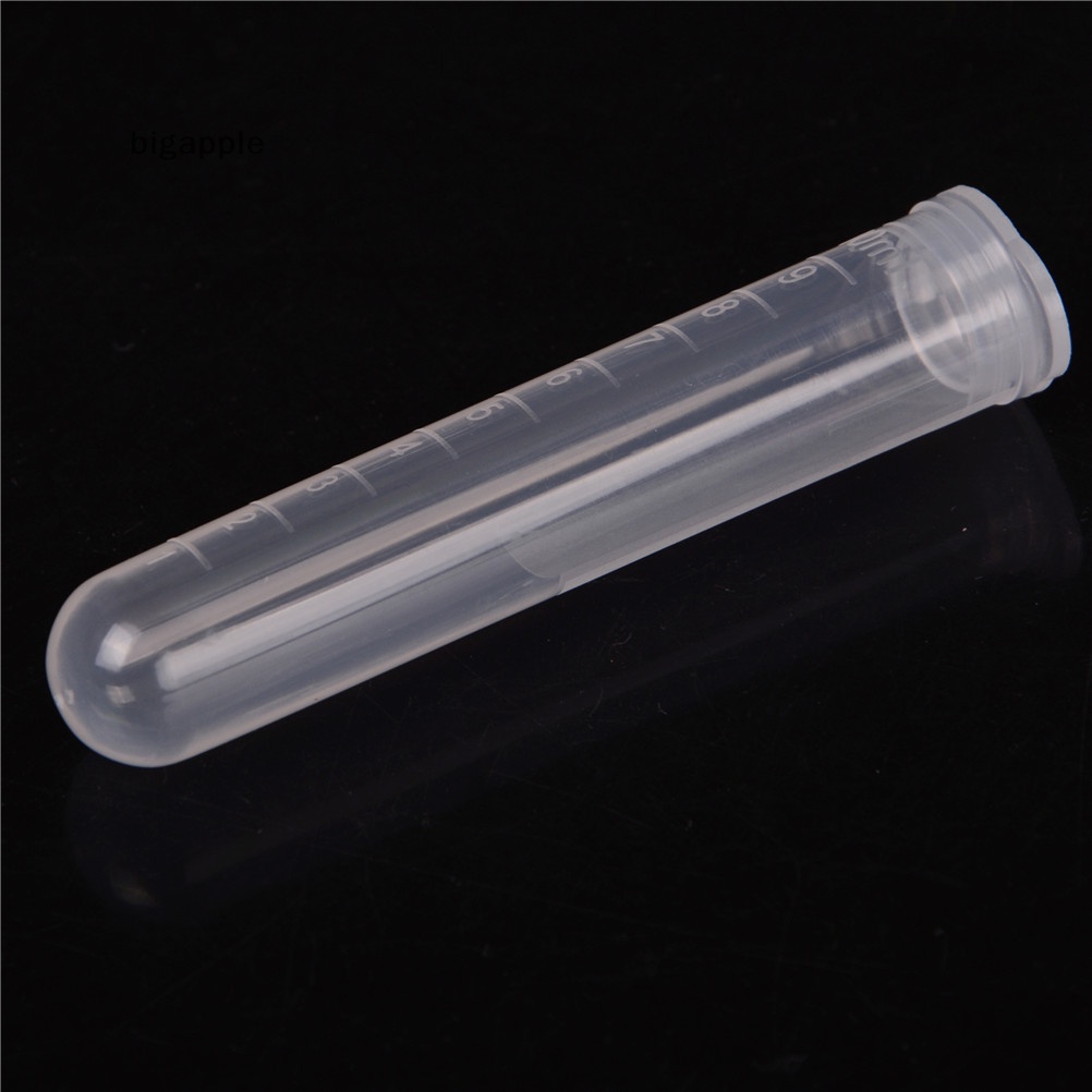 Bộ 20 ống nghiệm nhựa 10ml Bigapple có rdg