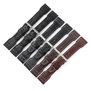 Dây Đeo Bằng Da Bò Thật 20mm 21mm 22mm Cho iwc pilot portugieser portofino aquatimer