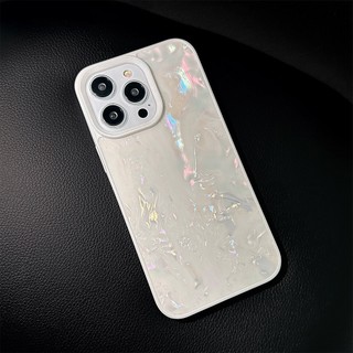 Ốp Điện Thoại Mềm Màu Trắng Đơn Giản Cho iphone 15 15pro max 13 mini 14 14pro 14max 12 11 pro max ix xr se2 plus