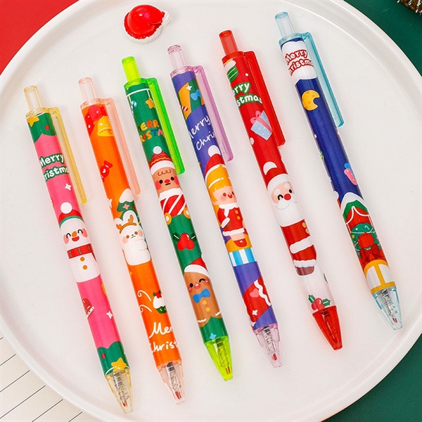 3 Bút Bi Bấm Noel Merrychristmas