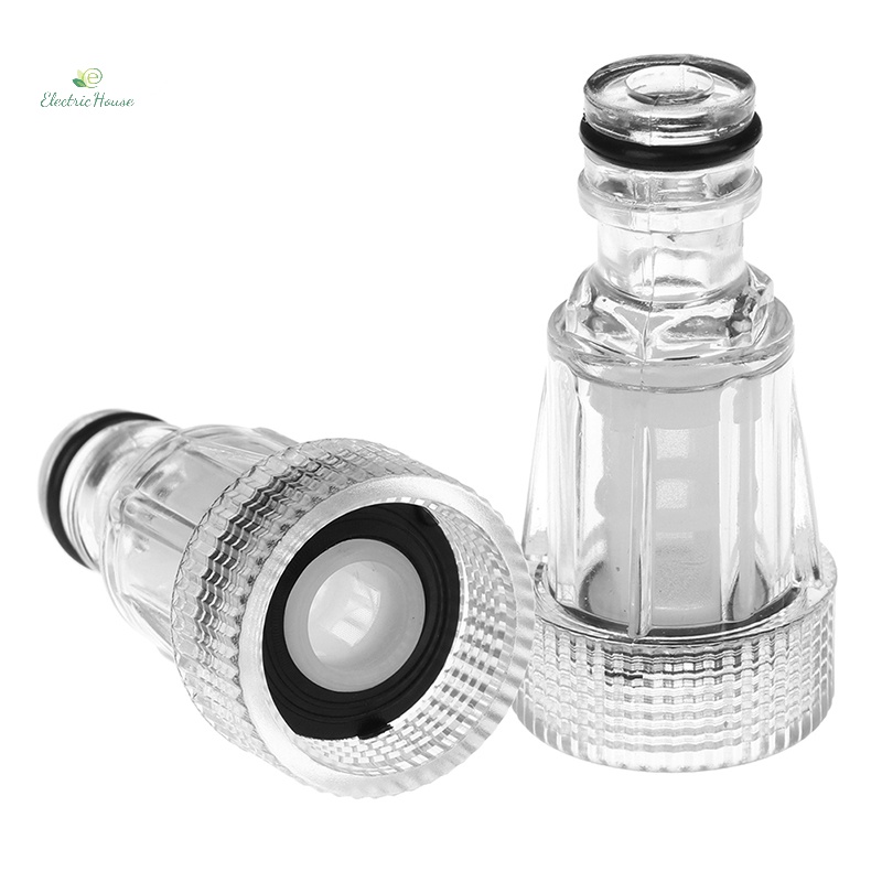 Bộ 2 Đầu Nối Nhanh 25mm Kèm Đầu Lọc Gắn Vòi Nước Chuyên Dụng