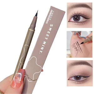 Bút Kẻ Mắt Suake Sweet Mint Dạng Lỏng Lâu Trôi Chống Nước Vỏ Nâu QiQiShop