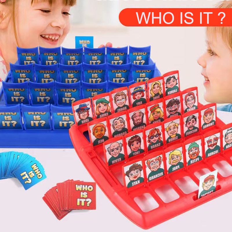【WHO IS IT】2Player Đứa Trẻ Máy Tính Để Bàn Trò Chơi Tương Tác Cho Gia Đình Giáo Dục Và Phát Triển Trí Tuệ