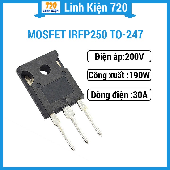 Linh kiện điện tử MOSFET IRFP250 TO-247 30A 200V N-CH | Shopee Việt Nam