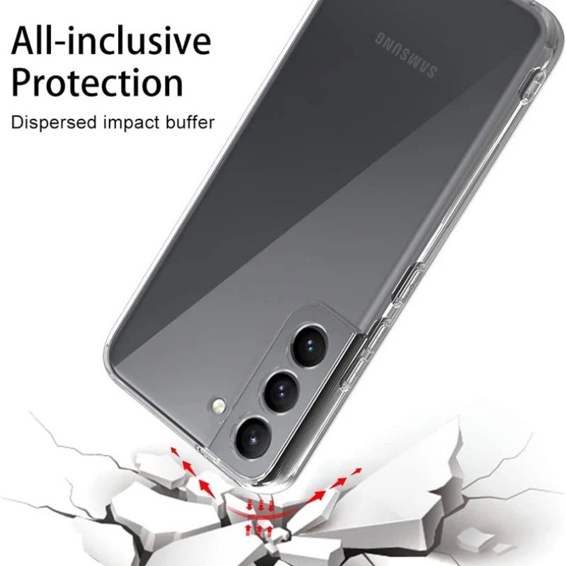 Ốp Điện Thoại TPU Mềm Trong Suốt Cho Samsung Galaxy S24 Ultra S24 Plus S23 FE A05 A05S A15 A25 A35 A55 M14 M54