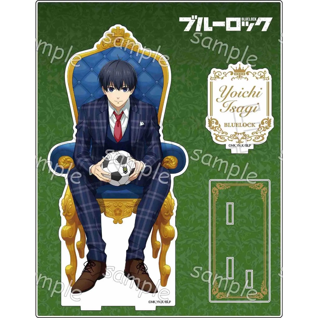 Mô hình Standee Cool Anime BLUE LOCK exz Chigiri Hyoma Kira Ryosuke Phụ kiện trang trí để bàn góc học tập
