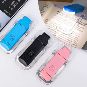 Đèn Đọc Sách Mini Di Động Có Kẹp Gắn Bàn Có Thể Sạc Lại Bằng Cổng USB Cho Trẻ Em