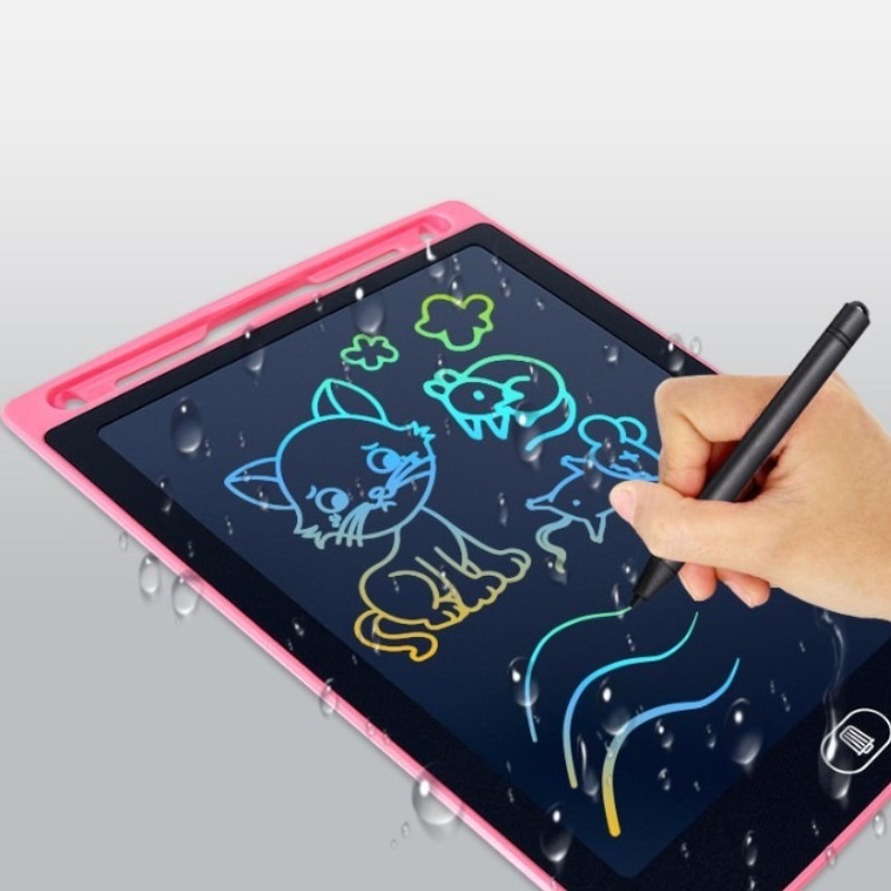 12 inch Bảng Viết tự xóa LCD, Bảng Vẽ Điện Tử Thông Minh Tự Động Xóa viết,Thúc Đẩy Tư Duy Sáng Tạo Cho Bé