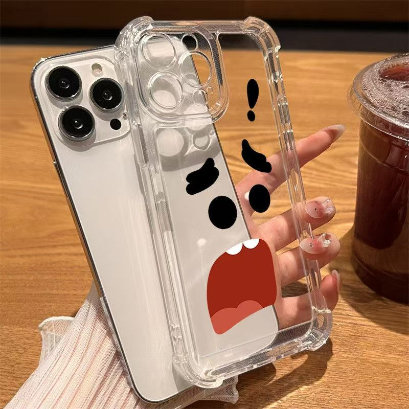 Ốp Biểu Hiện Vui Nhộn Cho Xiaomi Poco X3 NFC C3 C31 F3 F2 X2 Mi CC9 Pro 9 8 SE Play 11i Max 3 A3 A2 Lite 8 SE A2 Mix 4 3 2s 6 9T Pro Vỏ Điện Thoại Trong Suốt Chống-Bìa mềm mùa thu