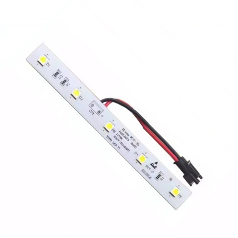 Redbaiaa1 E123995 Dải LED Tủ Lạnh Đèn Tủ Lạnh Dải LED Thay Thế Dễ Dàng Lắp Đặt Cho Tủ Lạnh Homa BCD