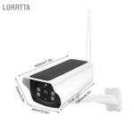 Camera Năng Lượng Mặt Trời WiFi. độ phân giải 1080P HD, đèn hồng ngoại, chuyển động 2 Chiều, loa và mic tích hợp — ảnh 8