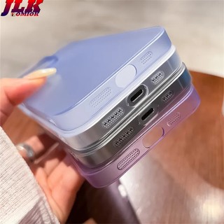 Ốp Điện Thoại pc Cứng Nhám Màu Trơn Trong Suốt Chống Sốc Cho iphone 15 14 12 13 pro max 15 plus