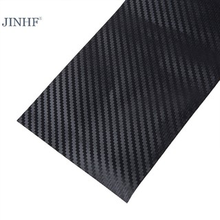 JINHF 3D Sợi Carbon Xe Dán Dán Bảo Vệ Cửa Bên Chống Băng Phim HOT