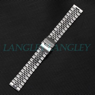 Dây Đeo Thay Thế Bằng Thép Không Gỉ 18 19 20 21 22 24mm Cho Đồng Hồ seiko skx007 skx009