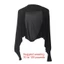 PCF * Nữ Shrug Mùa Hè Dài Tay Boleros Crop Cardigan Áo Len Khăn Choàng Ngắn