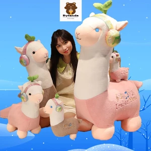 Rytanda Thú Nhồi Bông Hình Lạc Đà alpaca Dễ Thương Cho Bé