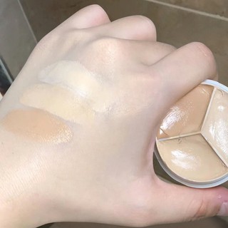 SWEET MINT Kem Che Khuyết Điểm Ba Màu Sắc Ngọt Ngào Che Phủ Mụn Và Quầng Thâm Hiệu Quả