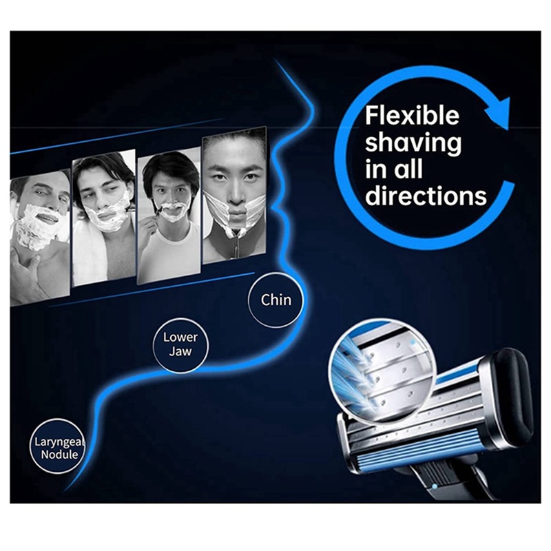20 Chiếc Lưỡi Dao Cạo Đổ Lại Lưỡi Dao Bằng Tay Nạp Lại Cho Dao Cạo Gillette Mach 3