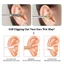 Set 6 dụng cụ lấy ráy tai bằng thép không gỉ bền bỉ có túi da đựng tiện lợi GIOVA