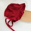 XGB Ren Mũ Mềm Ren Lên Mũ Cotton Bonnet Mũ Công Chúa Bé Chống Nắng Mũ