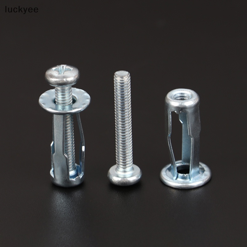Luckyew Bộ 10 Ốc Vít Kim Loại m4 / m5 / m6 Hình Cánh Hoa Có Vít Rỗng ...