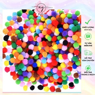 Sét 20 quả bông Pompom làm đồ handmade AG.FASHION
