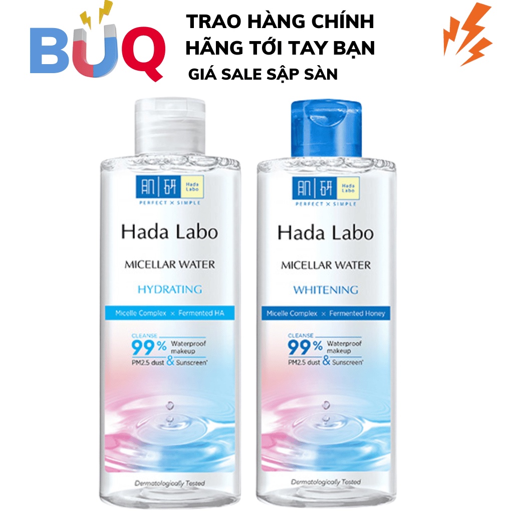 Nước Tẩy Trang Sạch Sâu Hada Labo Micellar Water 240ml/Chai | Shopee ...